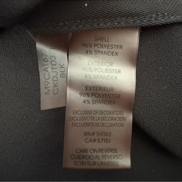 Women’s Calvin Klein Bell Long Sleeve Top With Crochet Medium - Picture 15 of 16